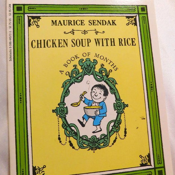 Chicken Soup With Rice A Book Of Months By Maurice Sendak Vintage 1962 - Picture 1 of 5